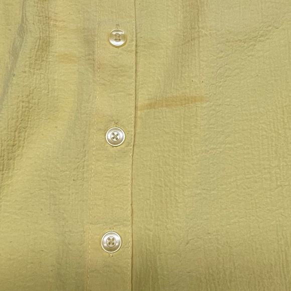 Women’s White Stag Yellow 2X 18W/20W Blouse Top - Picture 8 of 15